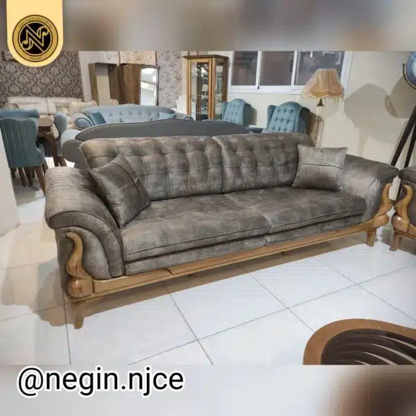 مبلمان راحتی ده نفره تخت شو (مکانیزم) مدل آلما - Image 2