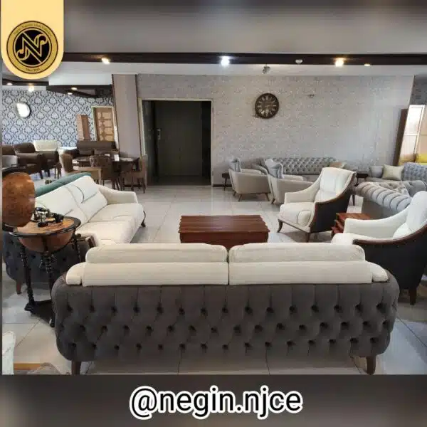 مبلمان راحتی هشت نفره مدل آراز - Image 4