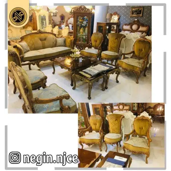 مبلمان منبتی (سلطنتی کلاسیک) توماس - Image 3