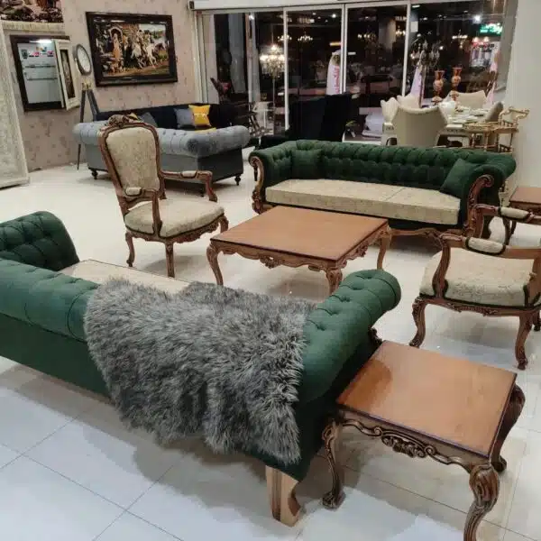 مبلمان منبتی (سلطنتی کلاسیک) چستر انگلیسیی - Image 5