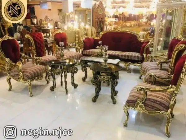 مبلمان منبتی (سلطنتی کلاسیک) توماس - Image 7