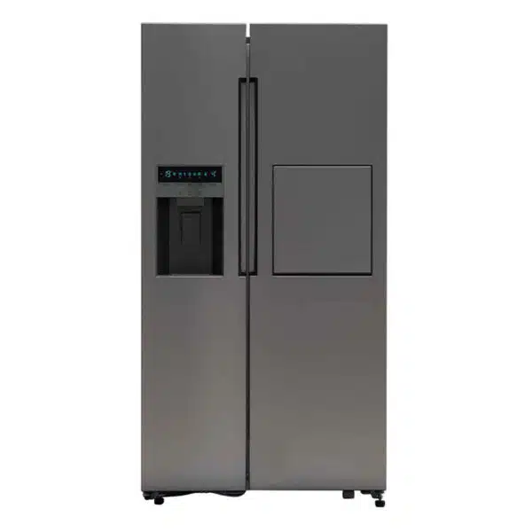 یخچال فریزر ساید بای ساید اسنوا مدل آدینا S2DI-S110-S استیل
